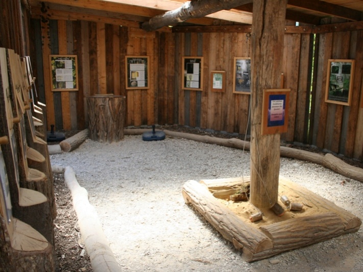 Ökozelle Wald im Saarbrücker Zoo 